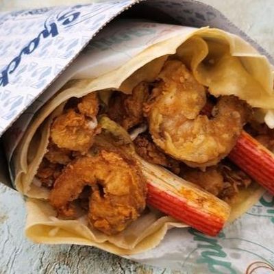Mix Seafood Crepe