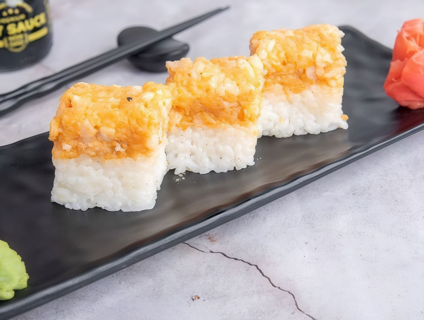 Oshi tempura - 6 pieces