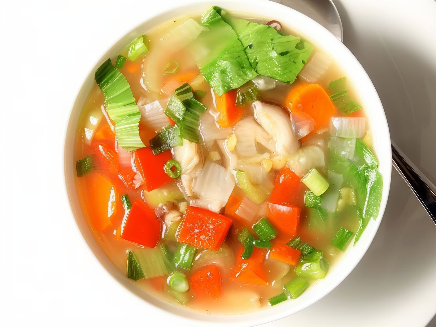 Vegetable Noodle Soup Medium