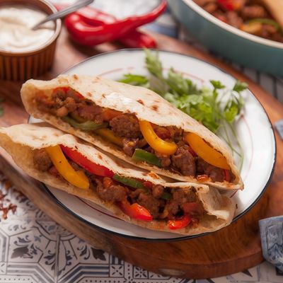 Local Baladi Oriental Sausage Sandwich