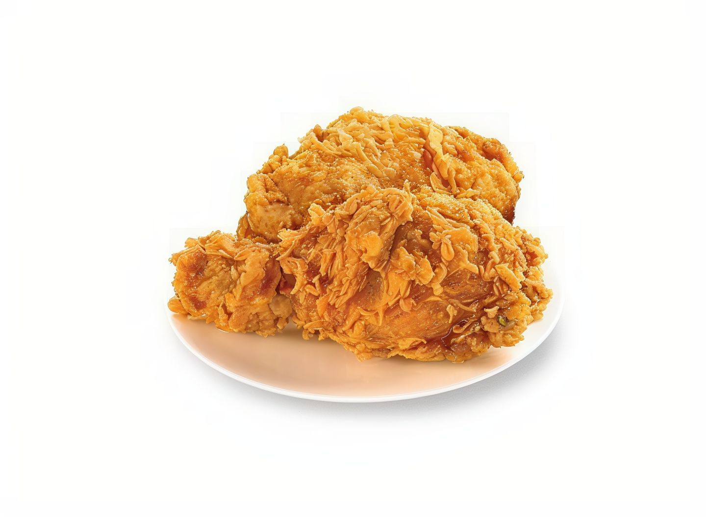 Broasted Chicken Meal 2 Pieces