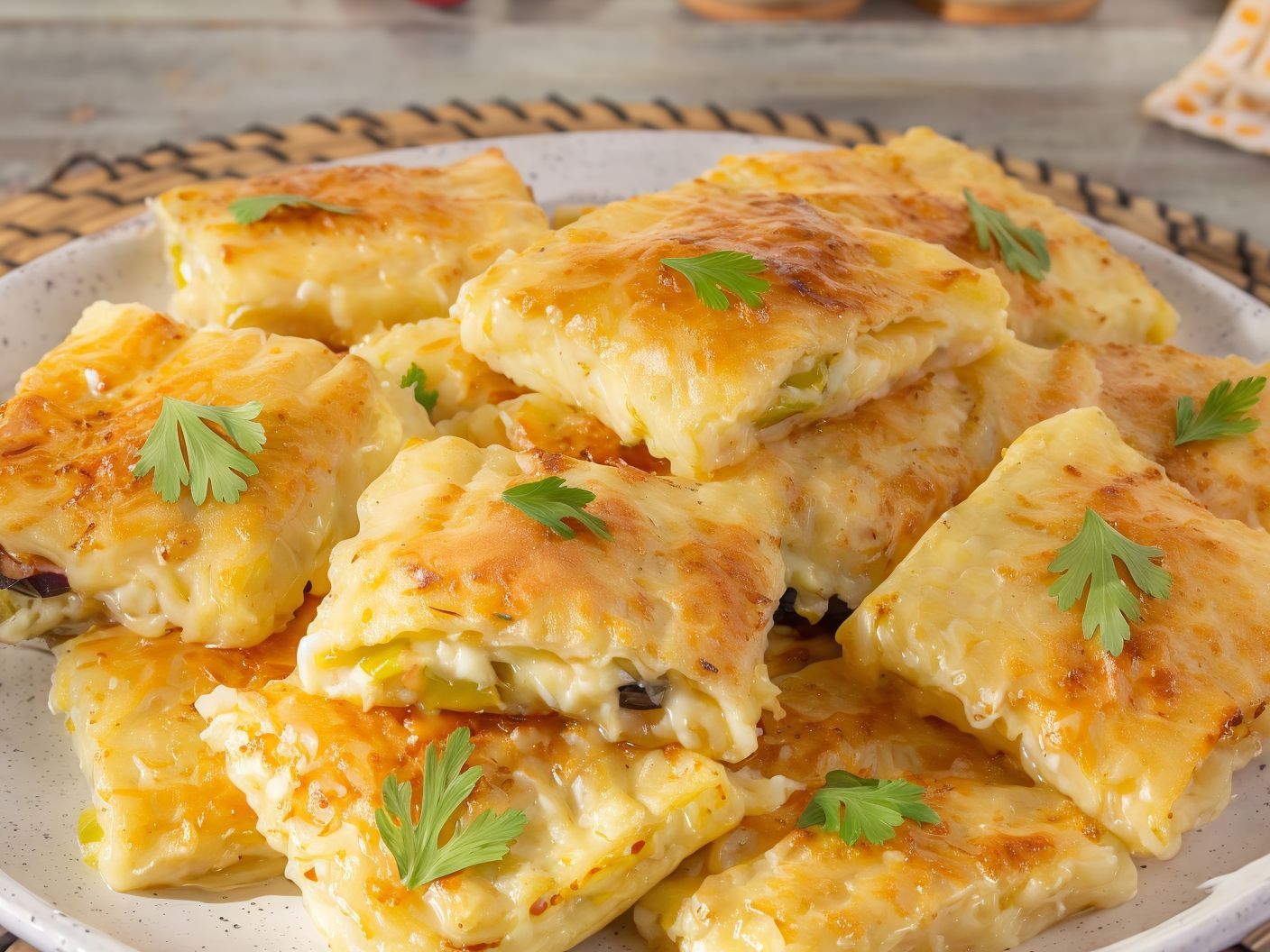 Golash with cheese and Vegetable tray