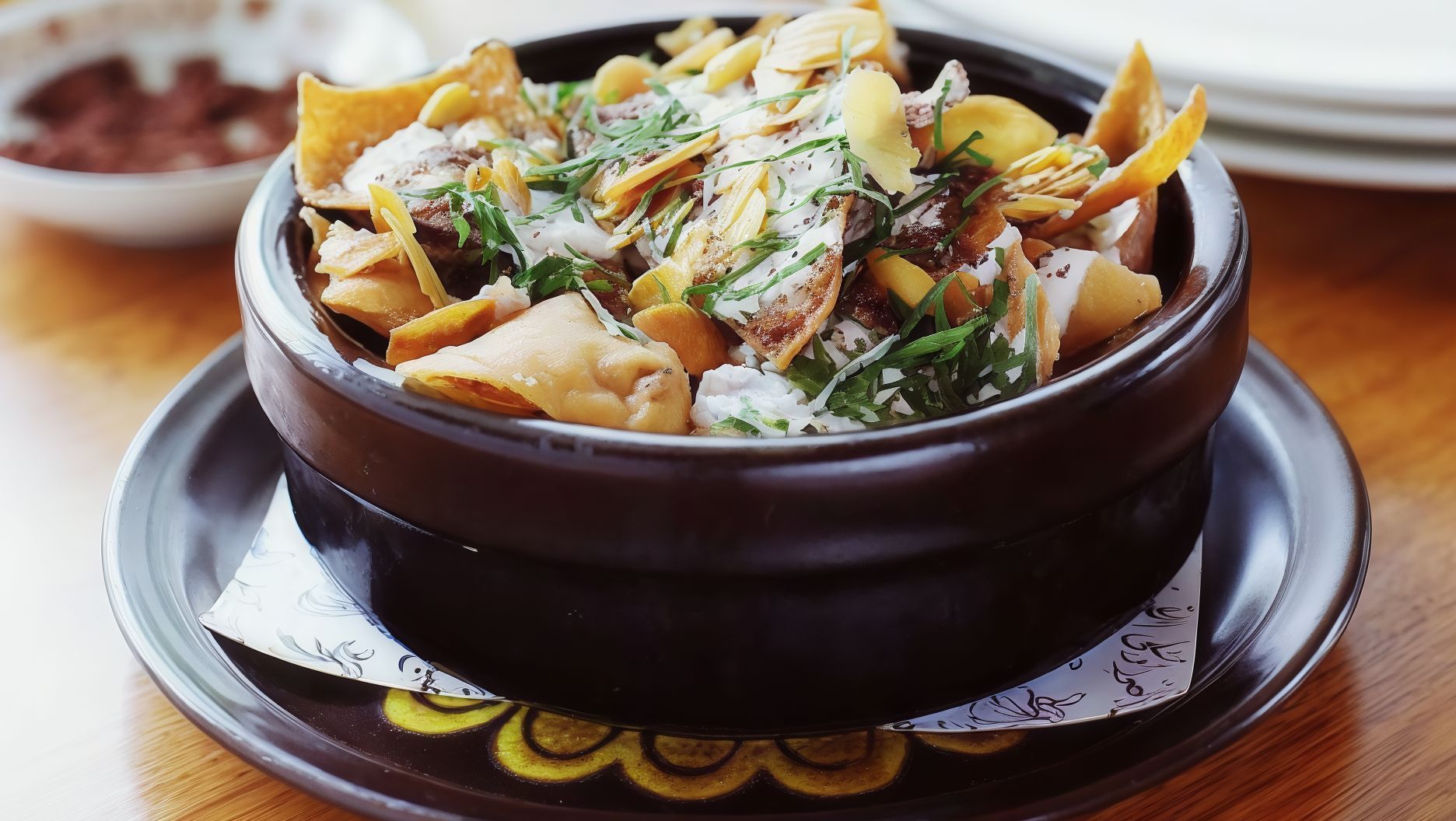 Fatteh With Kandouz Meat