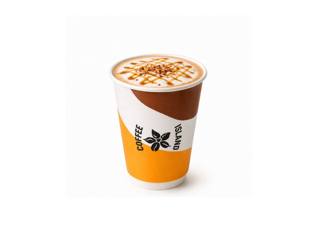 Regular Toffee Caramel Latte 12 Oz