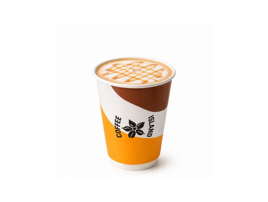 Regular Caramel Latte 12 Oz