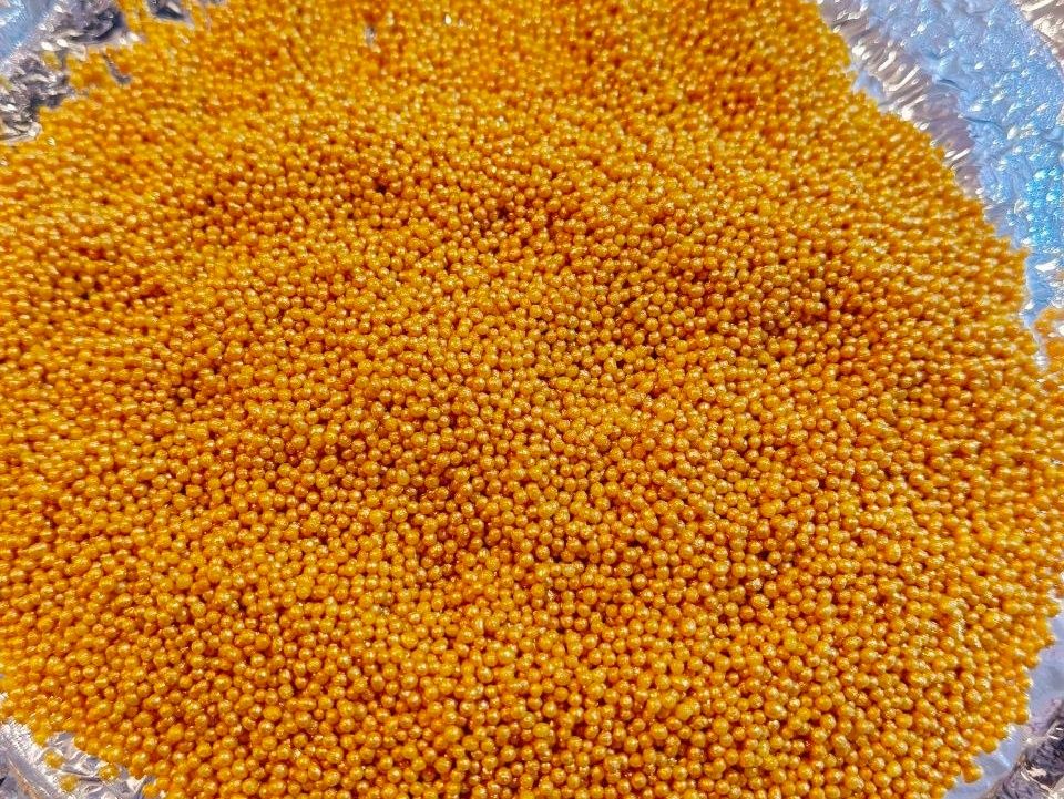 Gold Pearl Balls Sprinkles – Small -135g