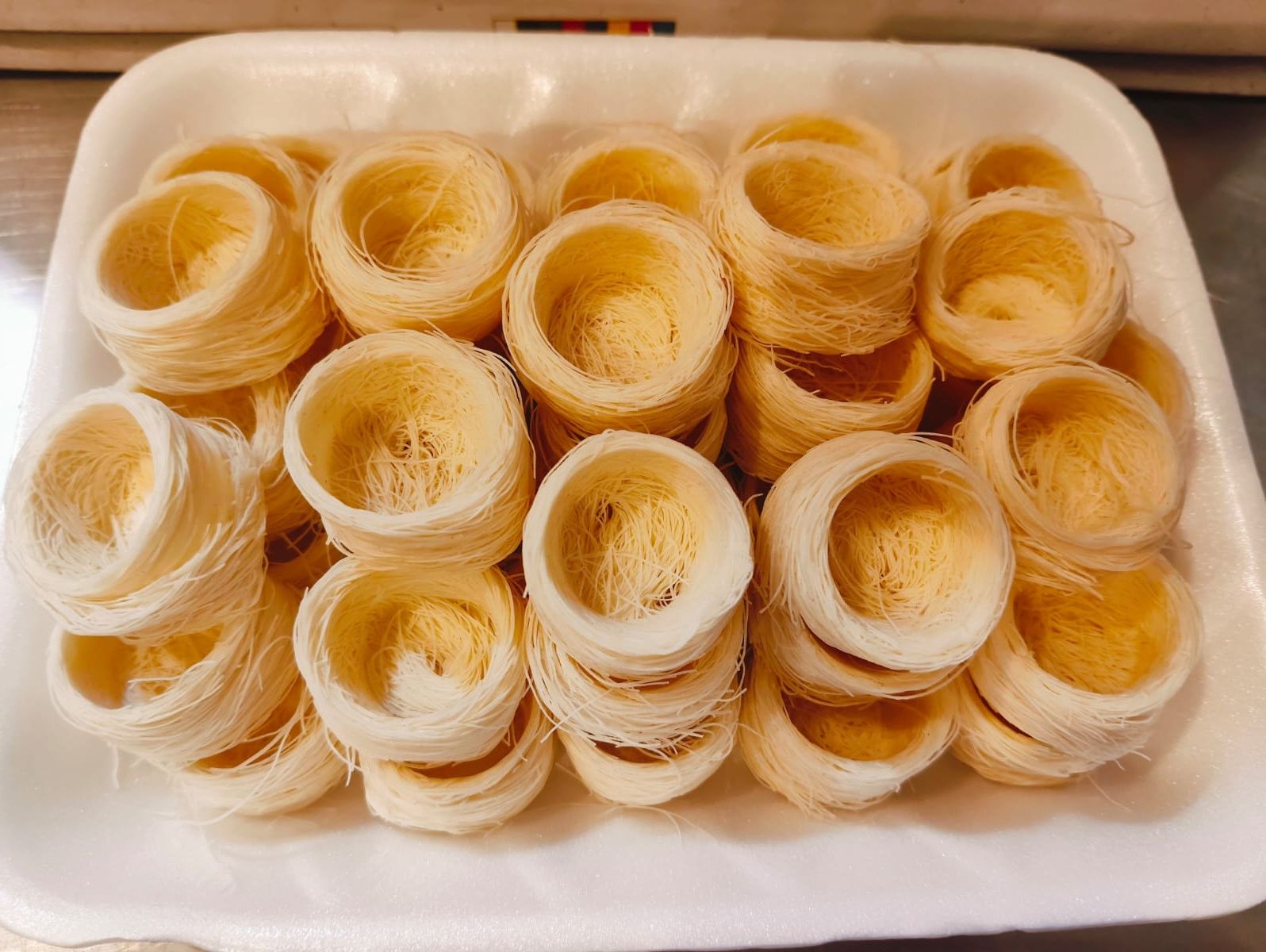 Dried kunafa bracelets