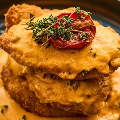 Crispy chicken cheddar