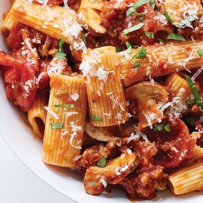 Chicken Pepperoni Rigatoni Pasta