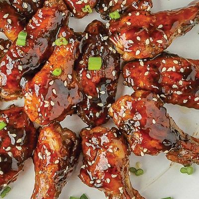 Glazed Honey Teriyaki Wings