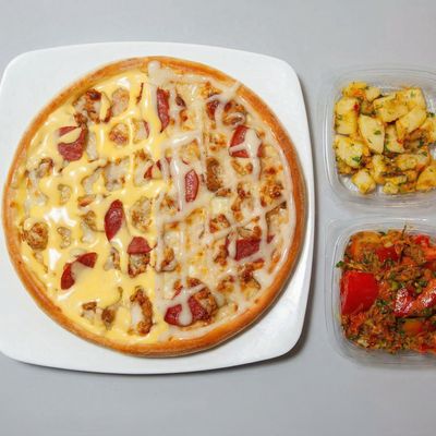Chicken Doritos Pizza