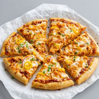 Buffalo Chicken Pizza (Keto - Low Carb)