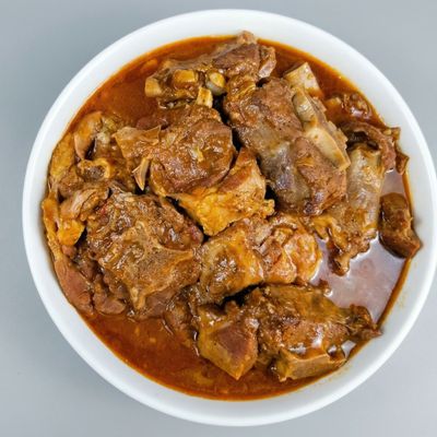Meat broth