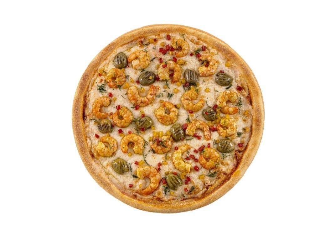 Fresh Shrimp Pizza