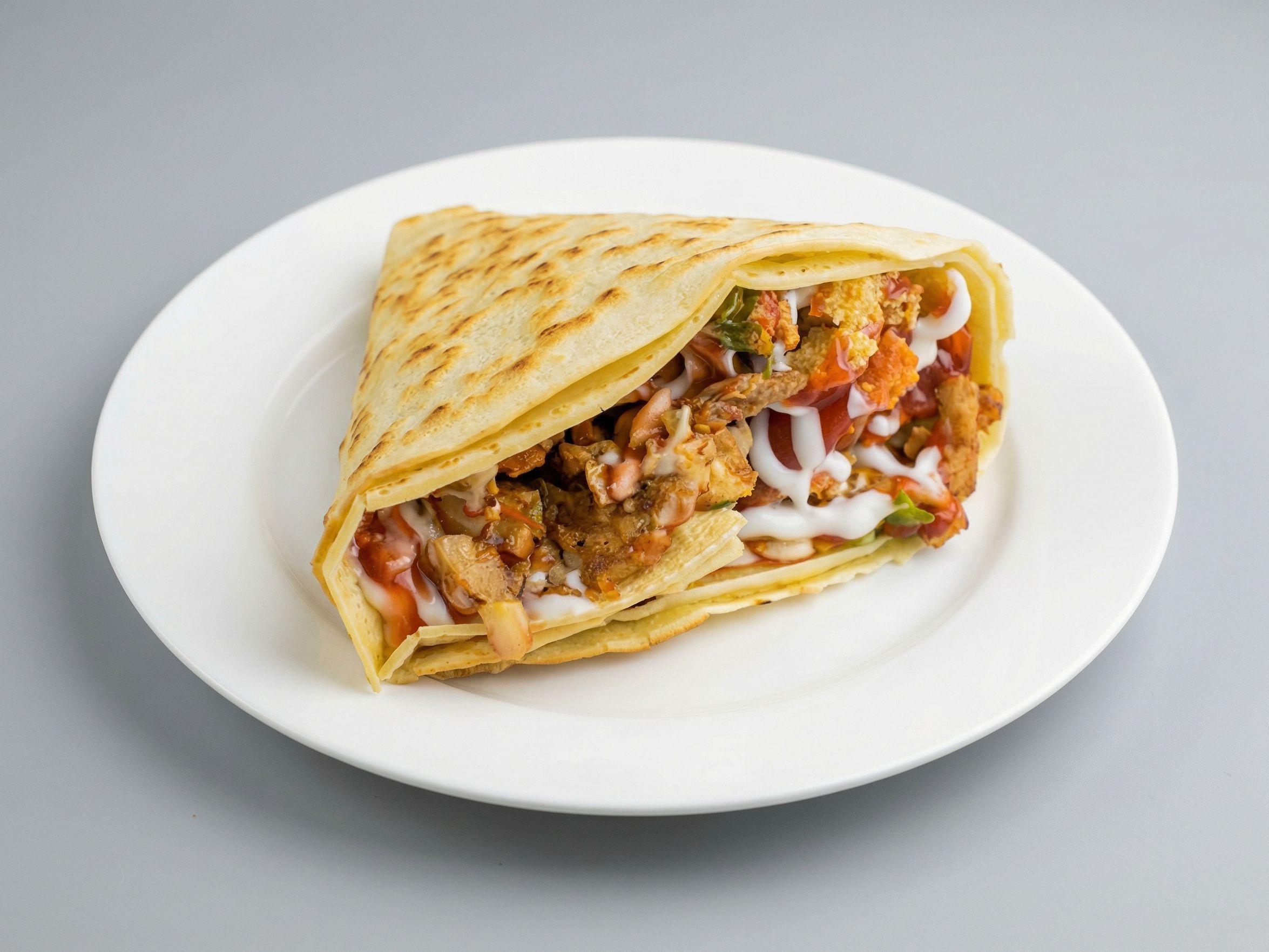 Turkish Crepe With Mixed Cheese