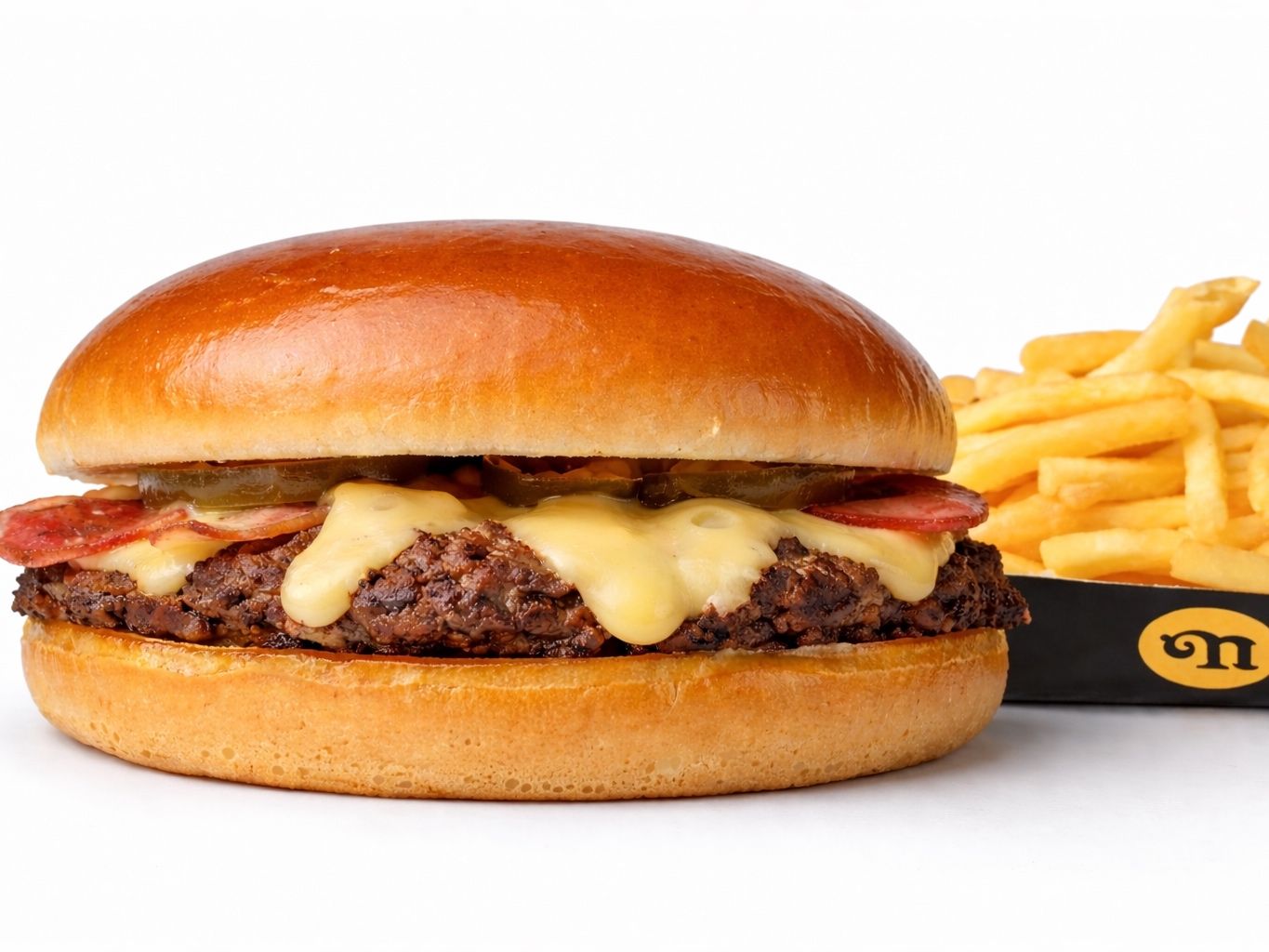 Beef Bacon Cheddar Burger