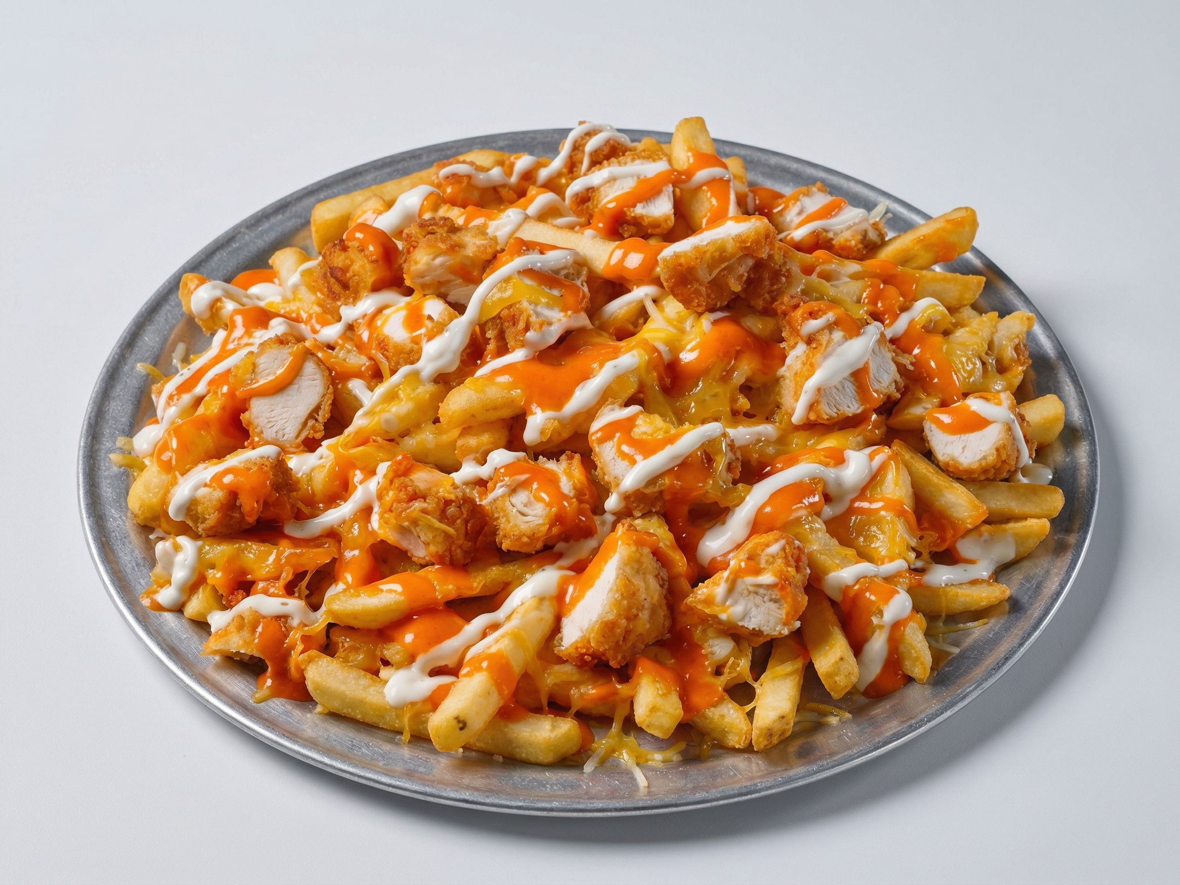 Chicken Buffalo Ranch Fries