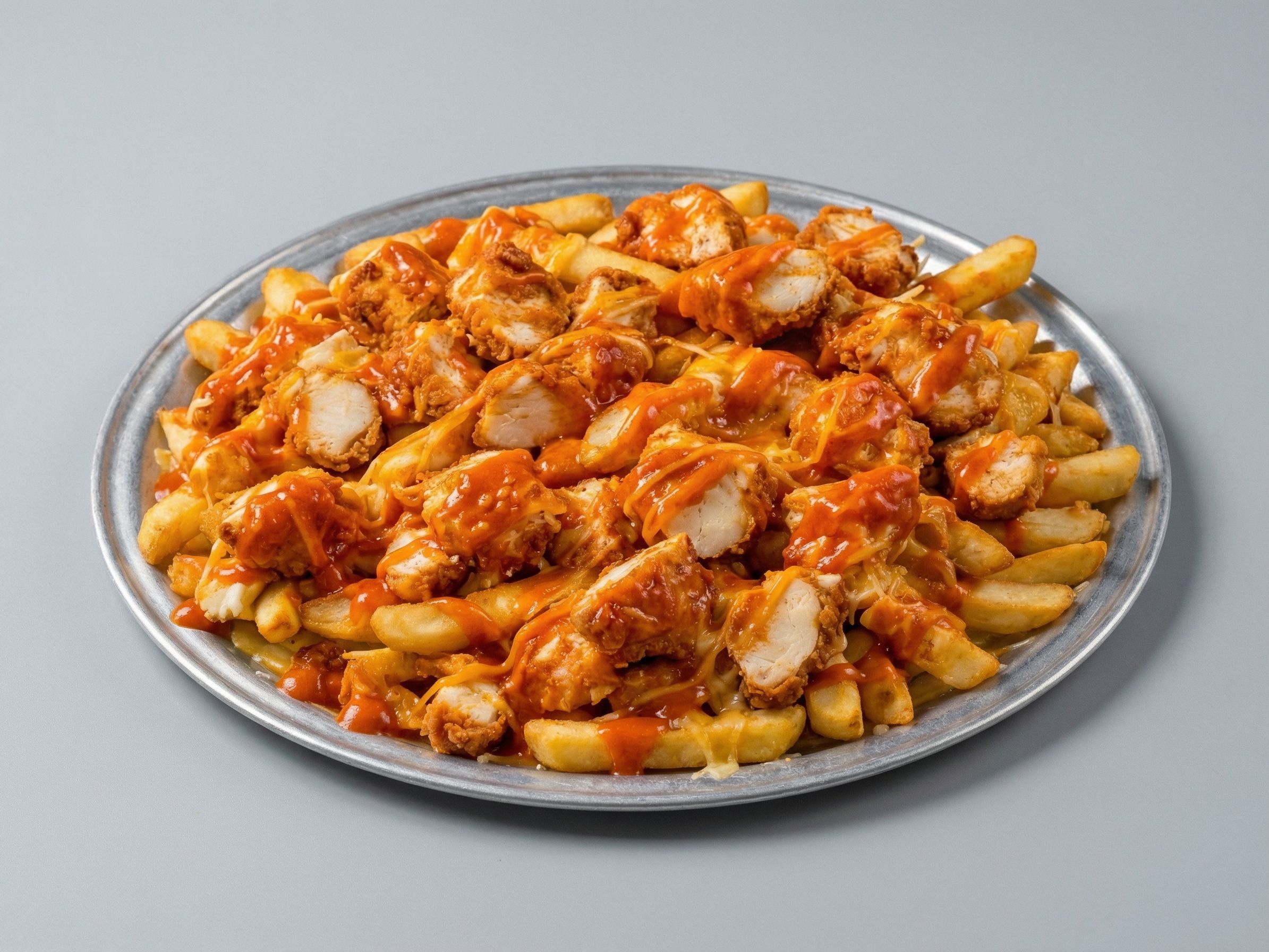 Chicken Honey Sriracha Fries