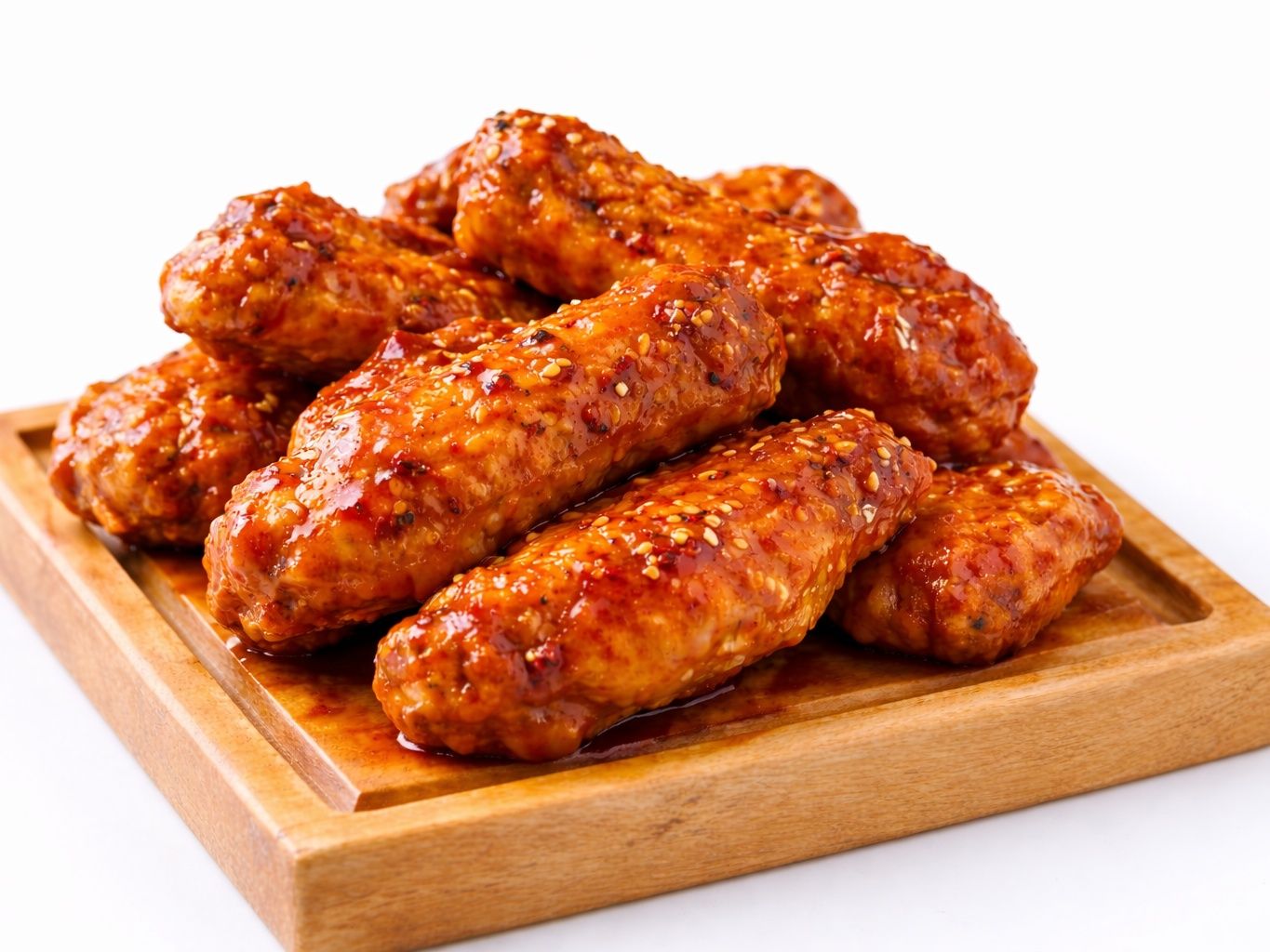 Honey siracha Wings 6 piece