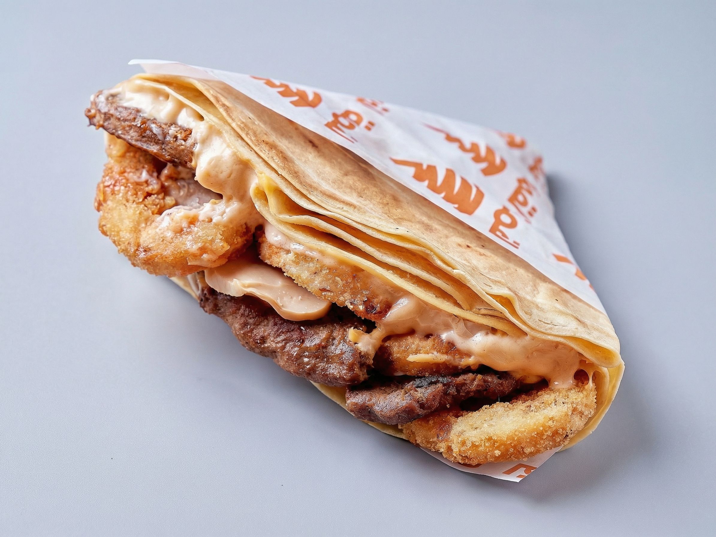 Burger Ring Mix Crepe