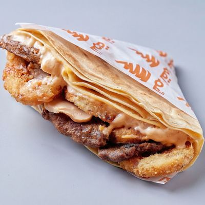 Burger Ring Mix Crepe