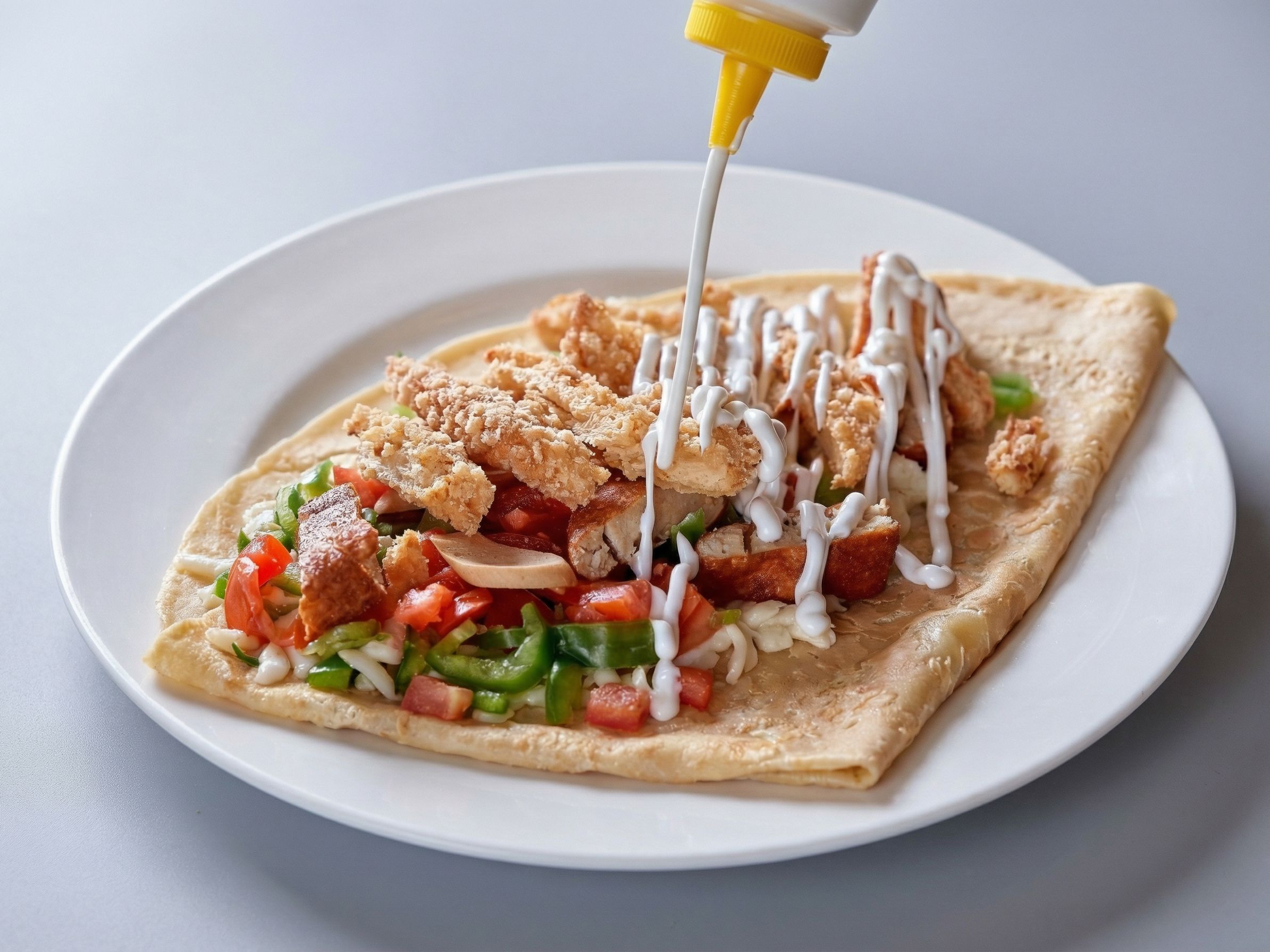 Chicken Mix Crepe