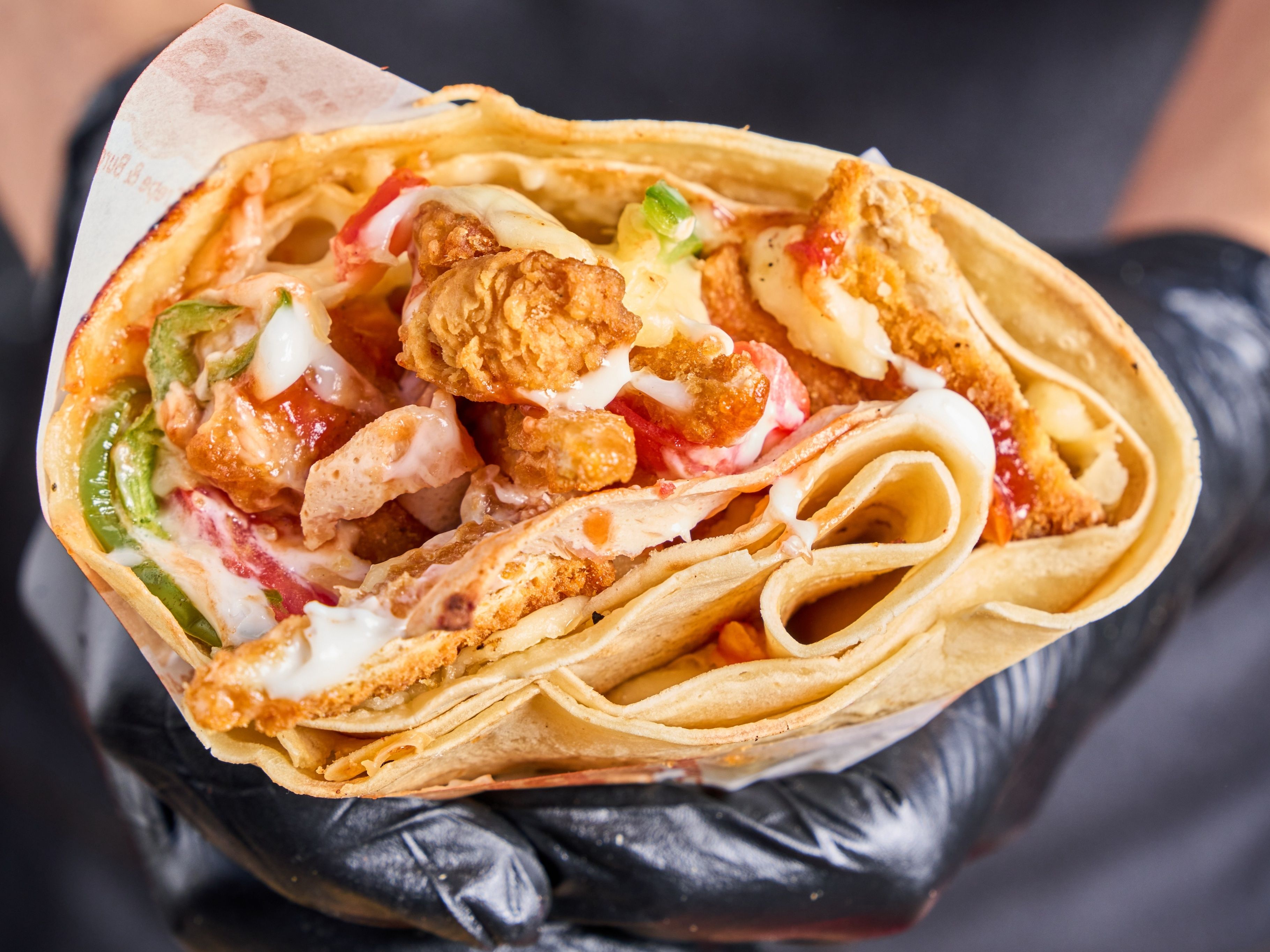 Chicken Clash Mix Crepe