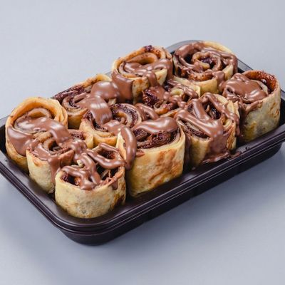 Chocolate Roll Crepe