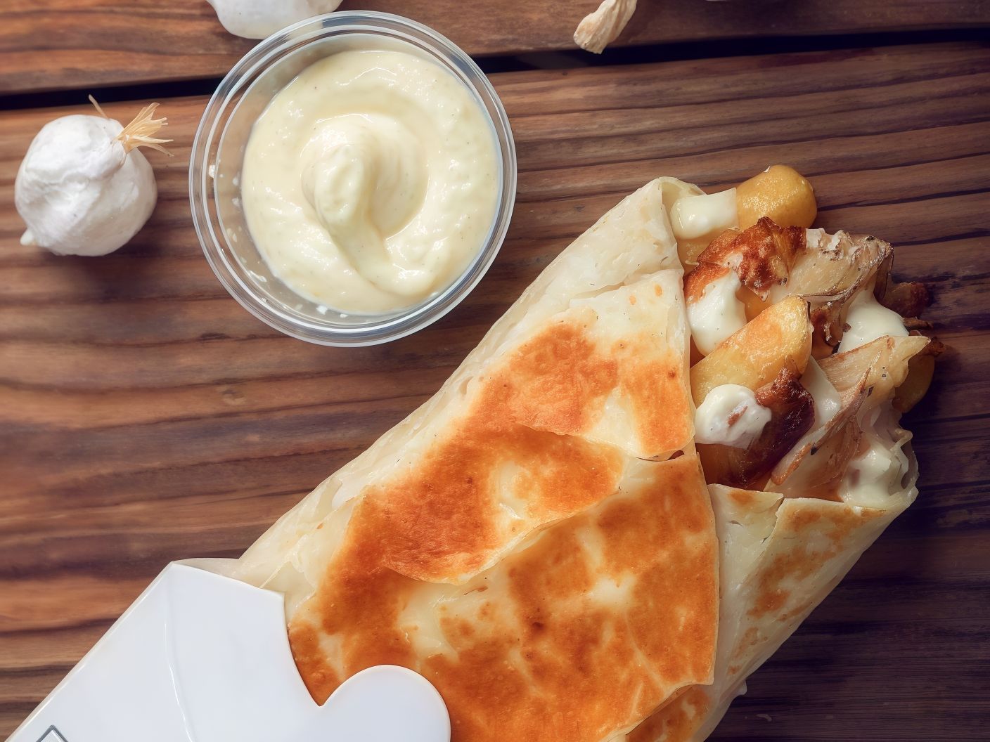 Cheddar Sauce Potatoes Saj