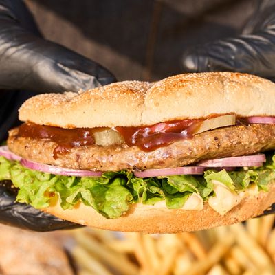 Beef Burger Sandwich 150 Gram With French Fries And Big Cola