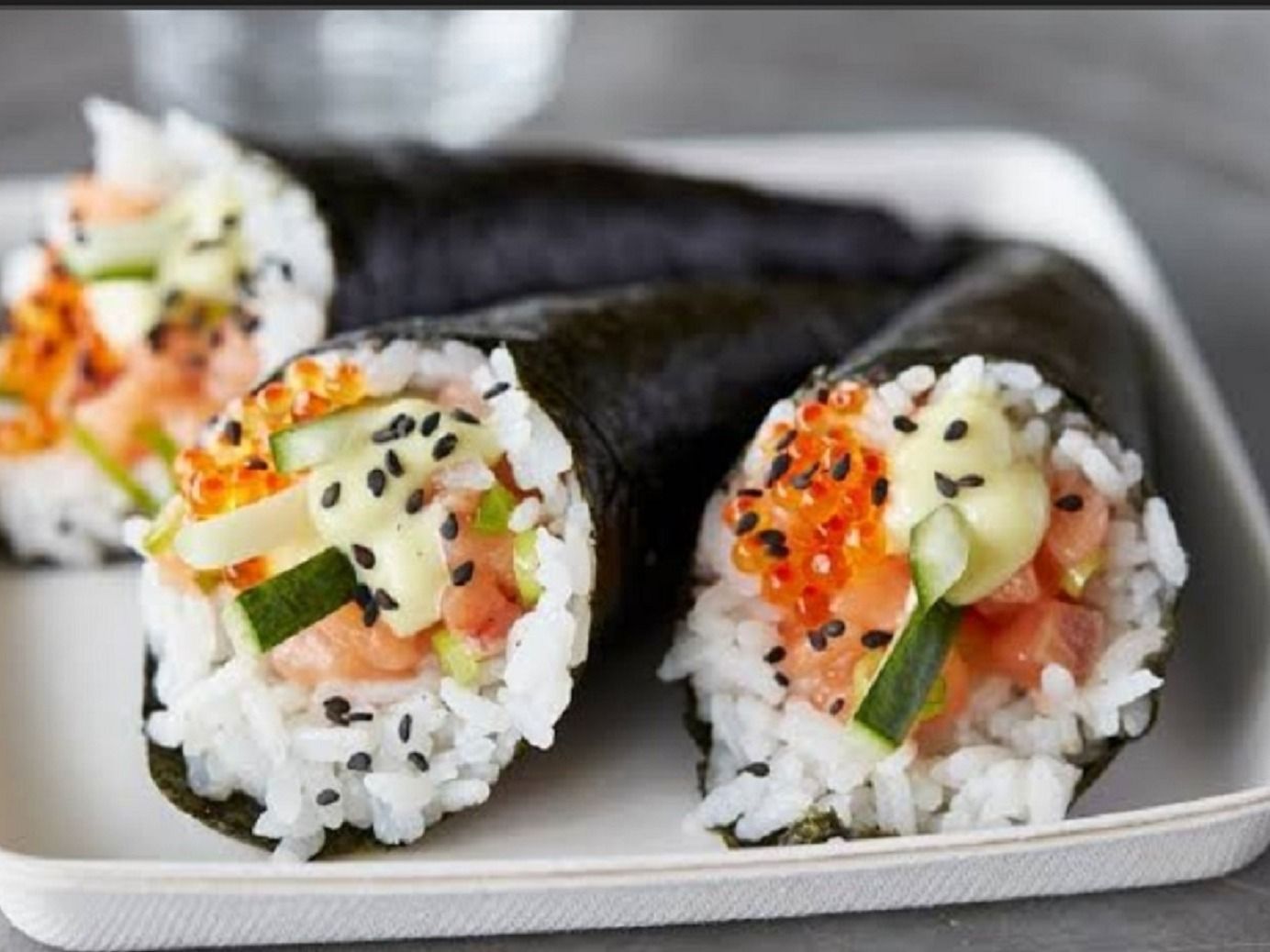 Salmon Katsu Temaki