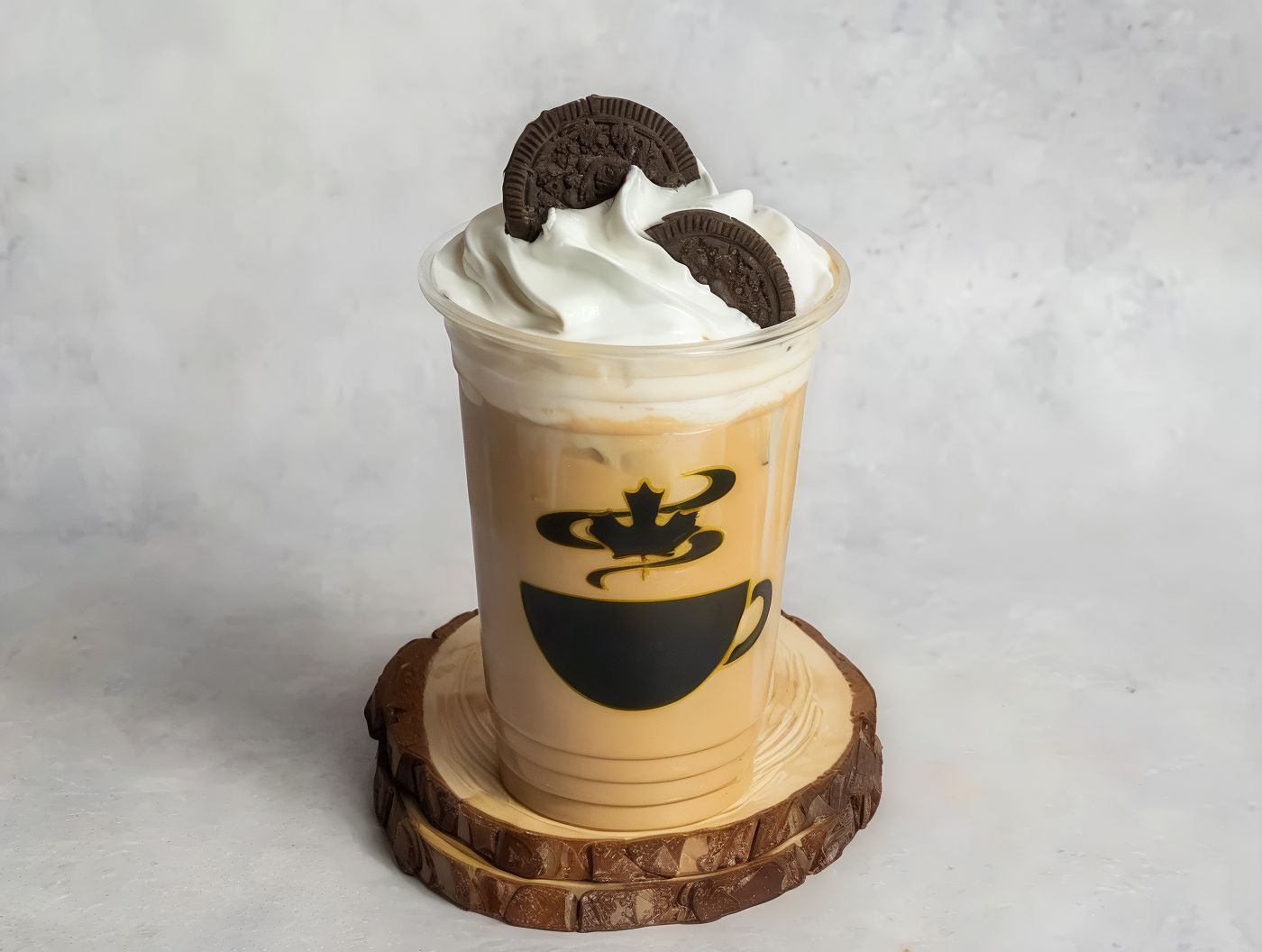 Chocolate Cookie & Cream Iced