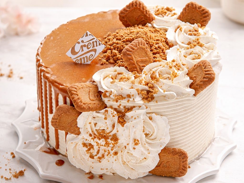 Lotus Biscoff Cake torta