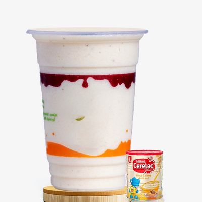 Cerealac Strawberry Milkshake