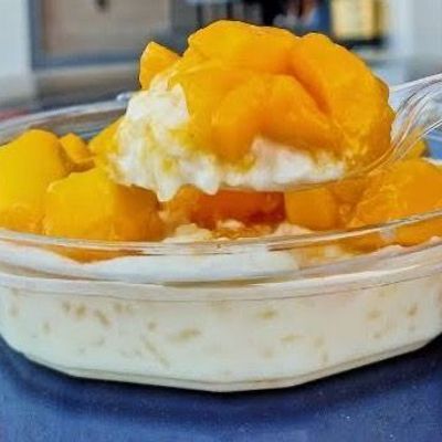 Mango Rice Pudding