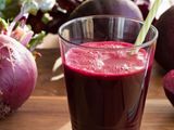 Beetroot orange with cup