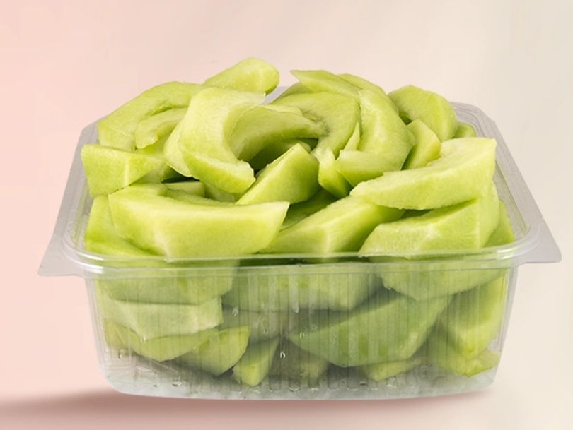 Cantaloupe Slices Plate