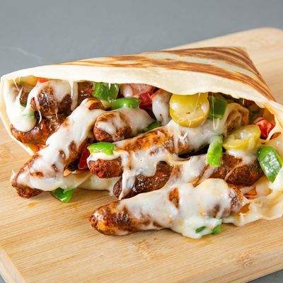 Crispy On Sausage Crepe