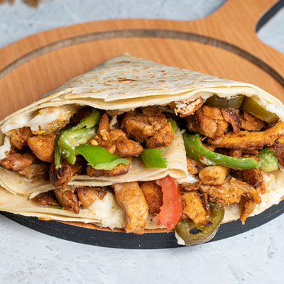 Chicken Fajita Crepe