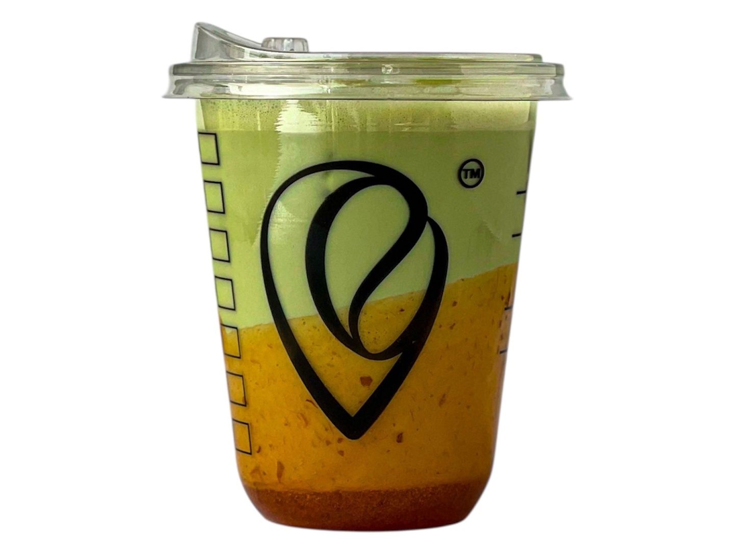 Ice Peach Matcha