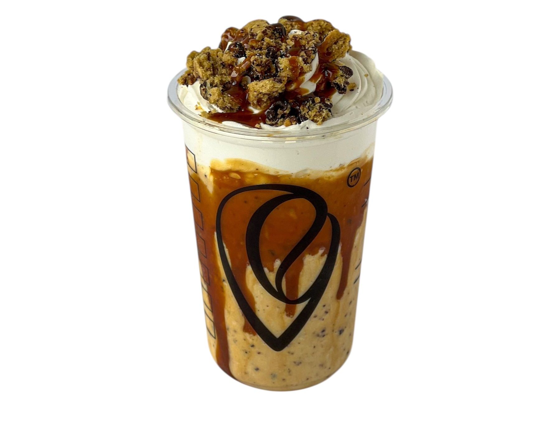 Non Coffee Cookies Caramel Frappe