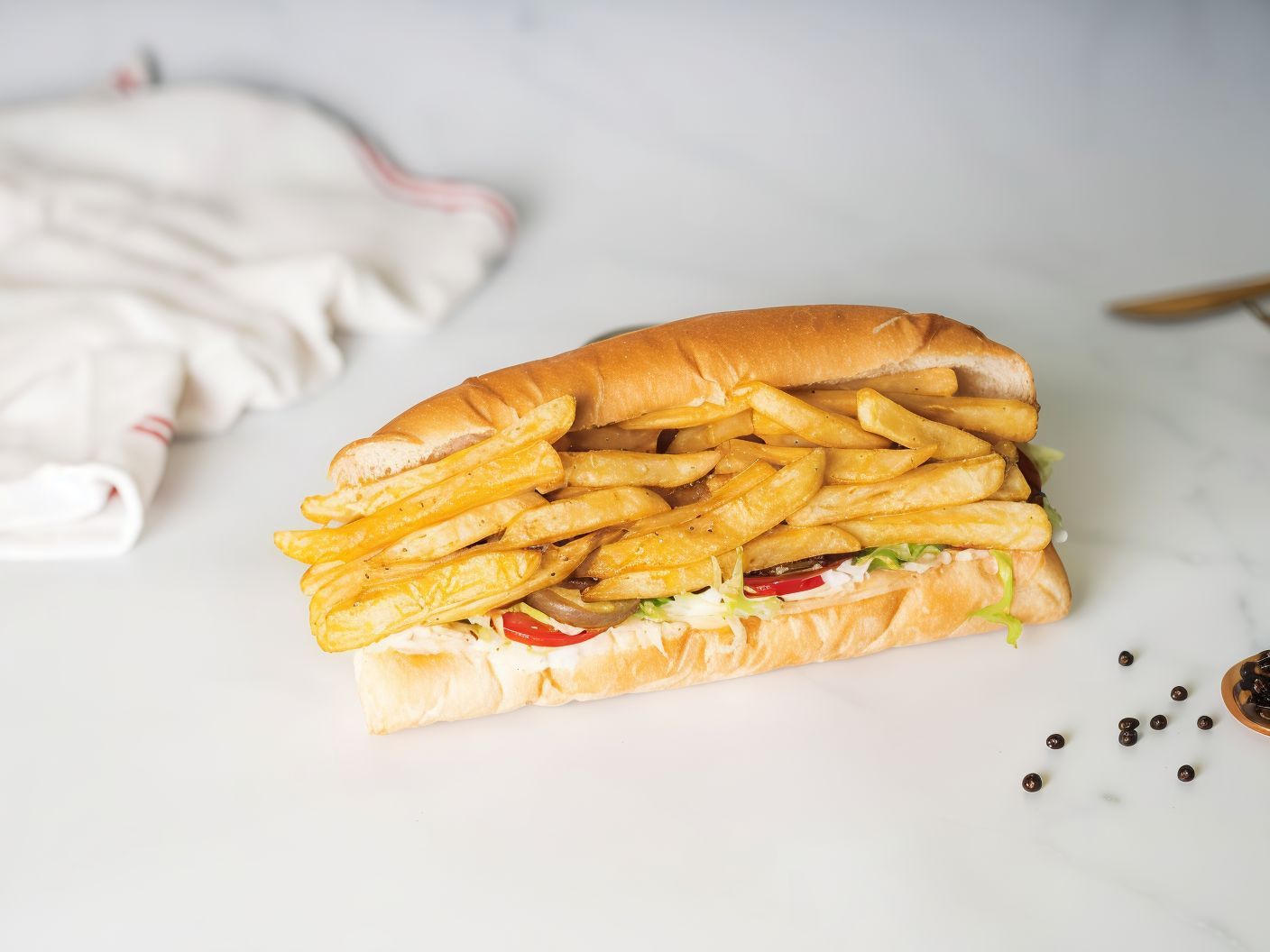 French Fries Sandwich
