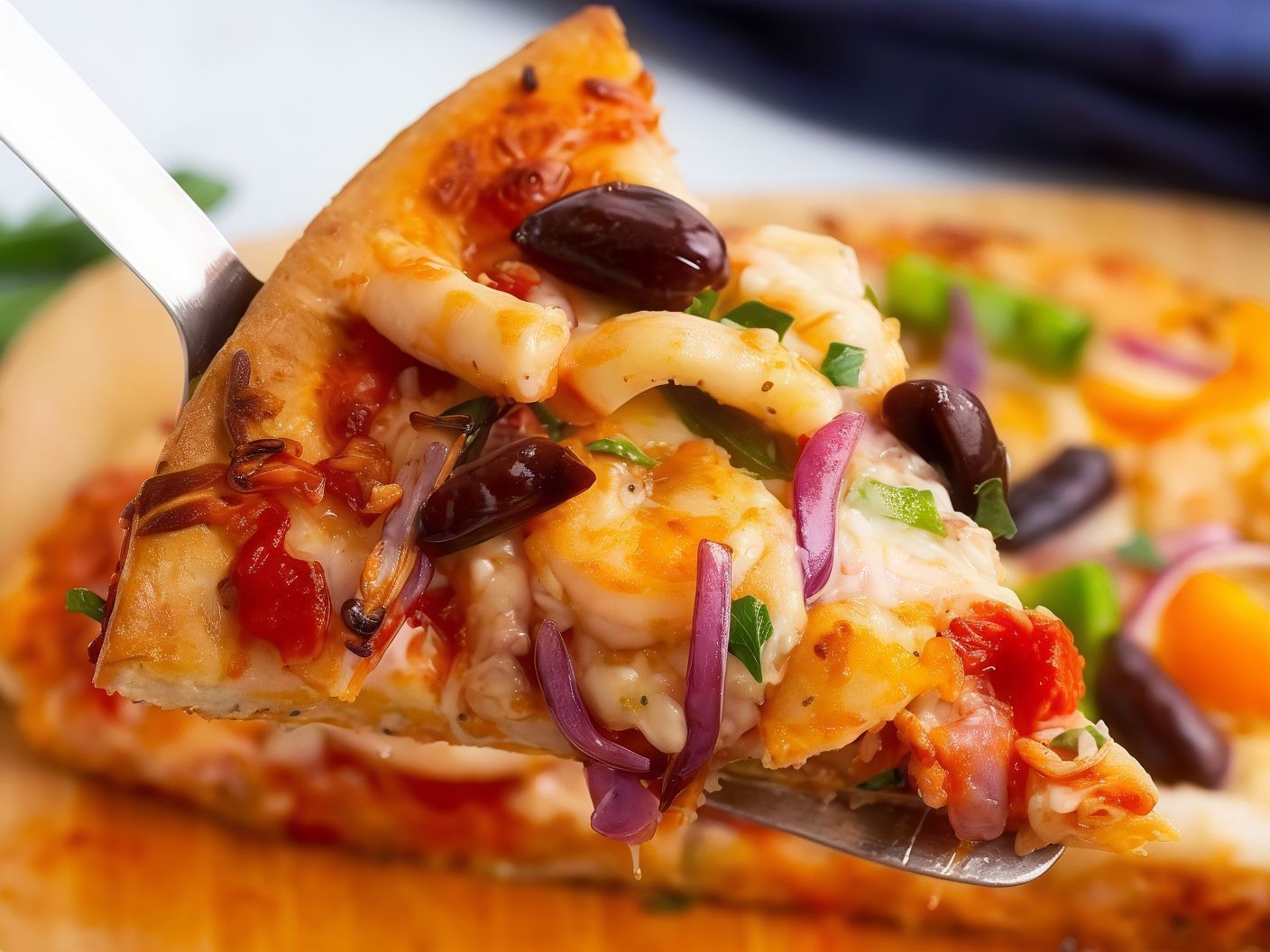 Seafood Pizza