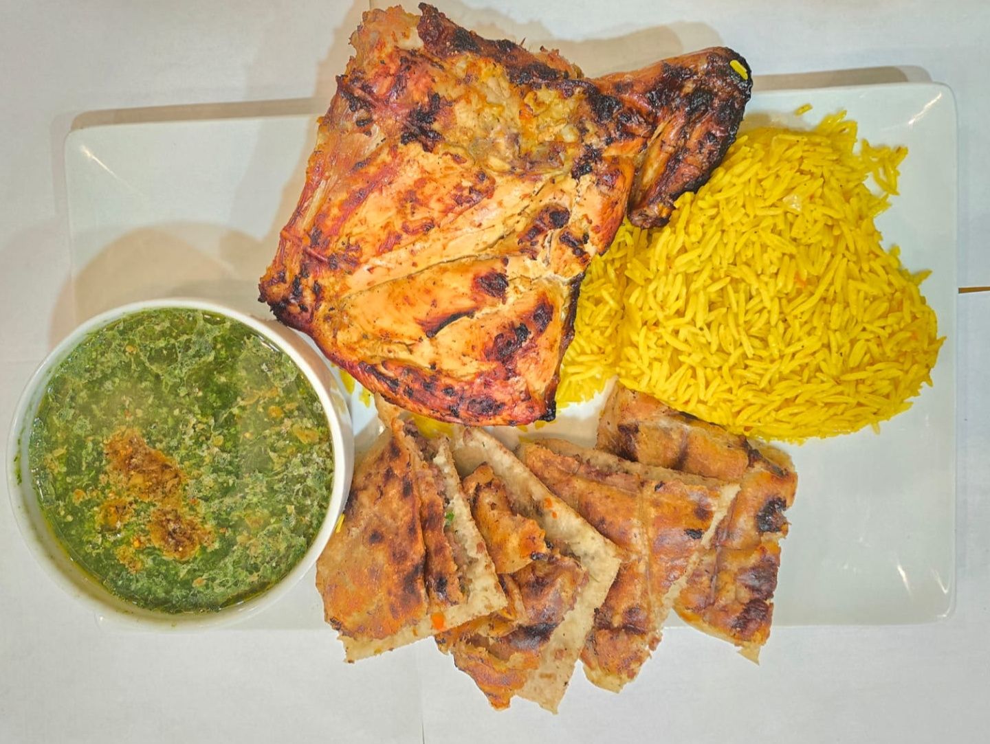 Savings Meal (7) Quarter Chicken Meal With Hawawshi And Molokhia