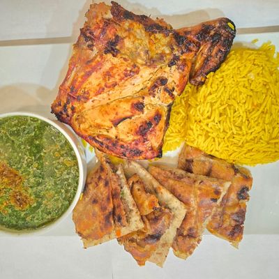 Savings Meal (7) Quarter Chicken Meal With Hawawshi And Molokhia