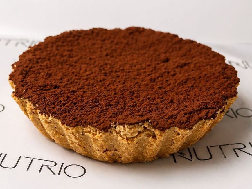 Sugar-free chocolate oatmeal tart