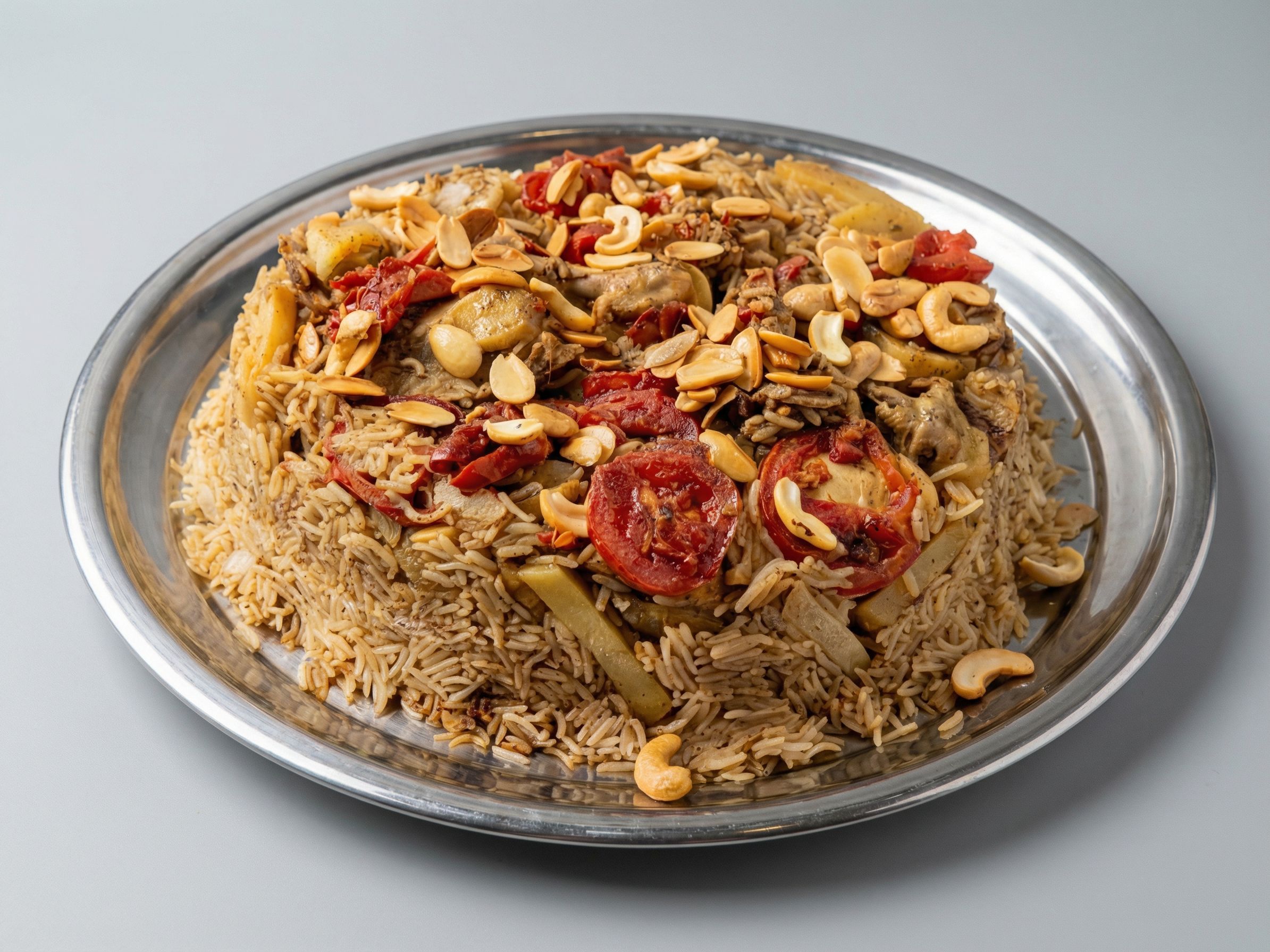 Palestinian Maklouba for one person