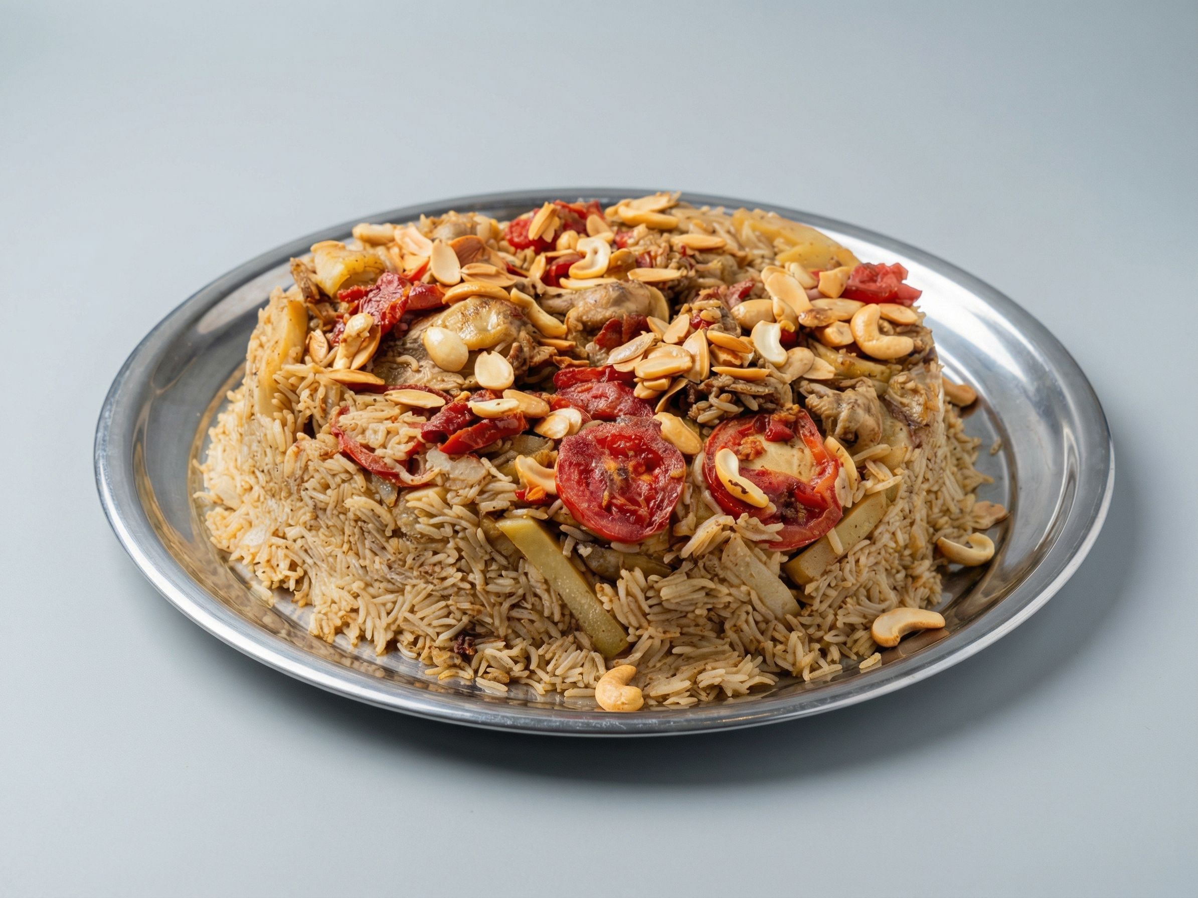 Palestinian Maklouba for two persons