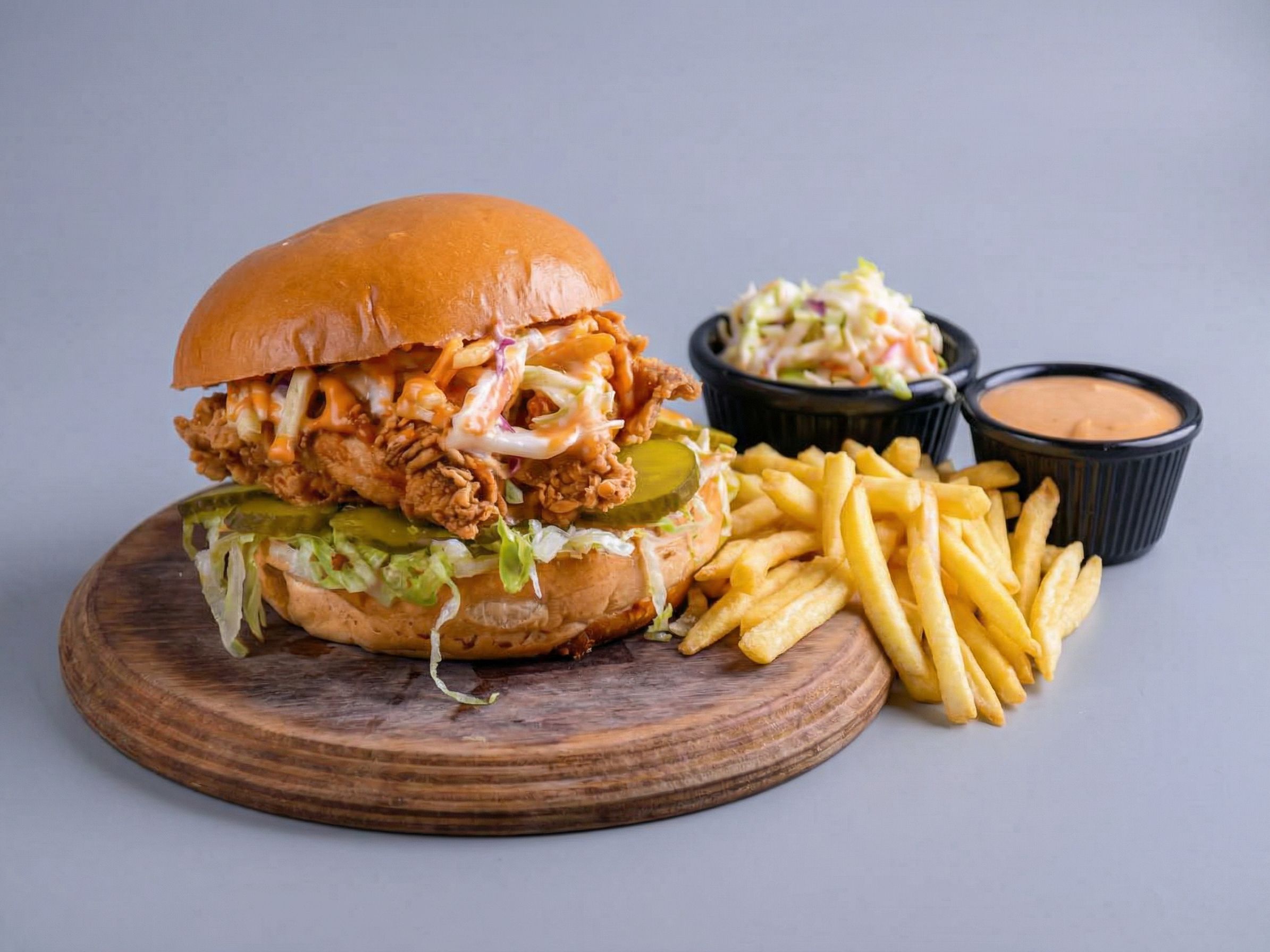 Crispy Chicken Burger Sandwich