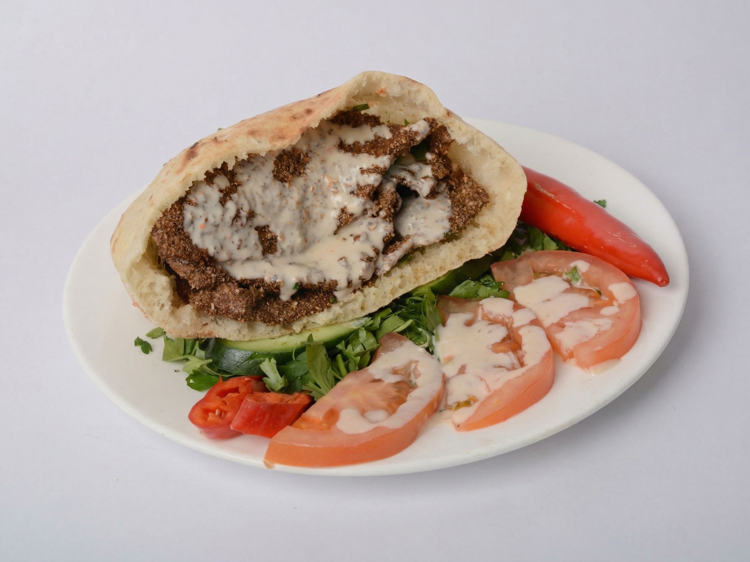 Liver On Mokh Sandwich
